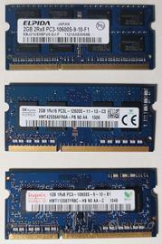 lotto di 5 gb di ram per Notebook