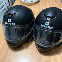 2 Caschi Shark + Interphone