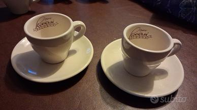 Set 8 tazzine+piattino caffè Roversi