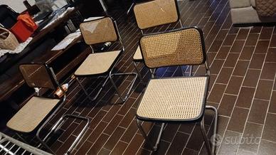 Sedie Cesca S32 Marcel Breuer