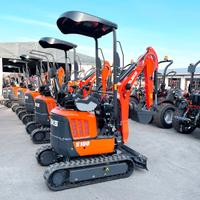 Miniescavatore 10Qli - motore Kubota - 2 velocità