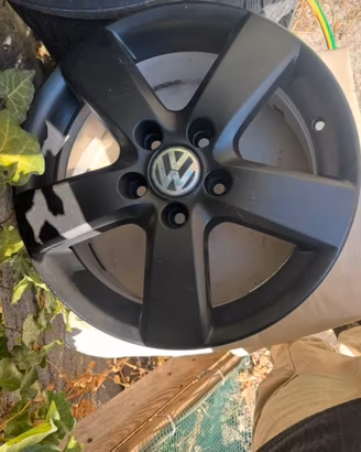 set 4 cerchi in lega originali volkswagen