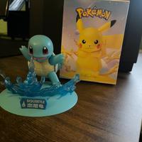 Figure Pokémon Squirtle con effetto acqua