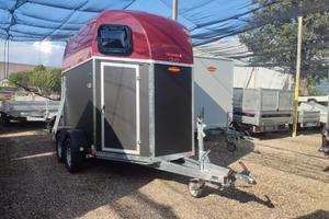 Trailer van trasporto cavalli 2 posti