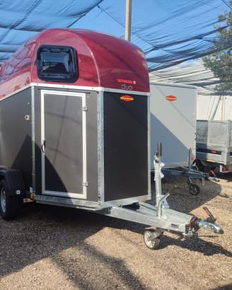 Trailer van trasporto cavalli 2 posti