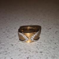 Anello Fascia Oro Diamanti Damiani Modello Cartier