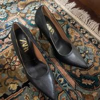 Decollete Scarpe tacco alto sottile punta