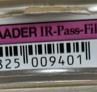 Filtro Baader IR-Pass da 2"  MONTATO