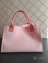 borsa in lana cotta nuova