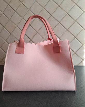borsa in lana cotta nuova
