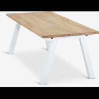 Tavolo rovere e bianco