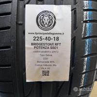 2 gomme 225 40 18 bridgestone rft a23972