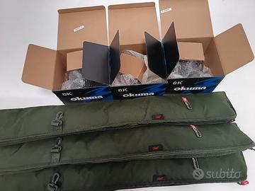 Set Canne+ mulinelli Carpfishing come nuovo 