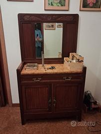 toilette in legno primi del 900