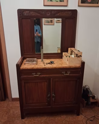 toilette in legno primi del 900