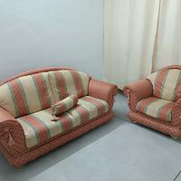 set divano 2 pt e poltrona abbinata Keoma Salotti