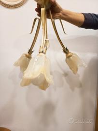 lampadario tre steli