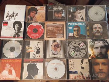 lotto di CD cantautori italiani 