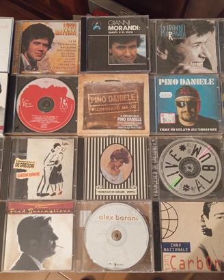 lotto di CD cantautori italiani 