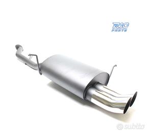 SILENZIATORE DI SCARICO PER BMW SERIE 3 COMPACT E3