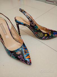 scarpe con tacco n.38