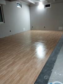 parquet laminato circa 80mt