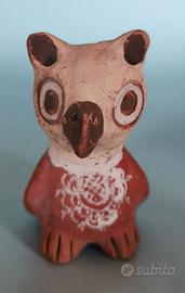 Fischietto in terracotta dal Perù