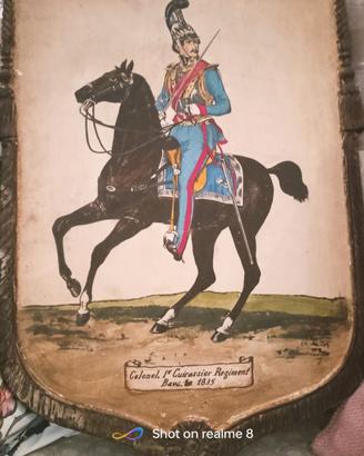 Quadro / Scudo Vintage PALLADIO J946 - Militaria