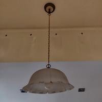 lampadario in vetro