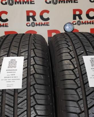 2 GOMME 225/60 R18 104V KORMORAN SUMMER SUV – 4 ST