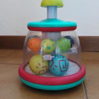 TROTTOLA COLORATA CON PALLINE
GIOCO SENSORIALE