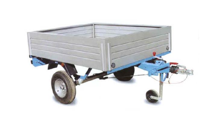 Rimorchio MTA 600Kg Trasporto Merci - Appendice o