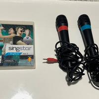 Singstar + n. 2 microfoni originali per PS3