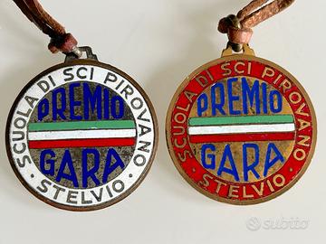 Medaglia Premio Gara Stelvio Scuola Sci Pirovano
