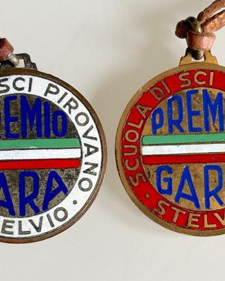 Medaglia Premio Gara Stelvio Scuola Sci Pirovano