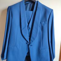 Abito uomo cerimonia 3 pezzi taglia 50