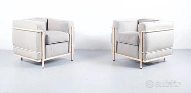 ALIVAR Coppia LC2 in Tex grigio Talpa