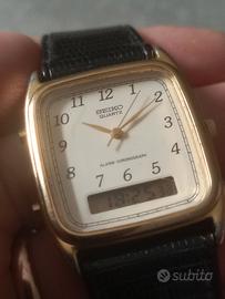 OROLOGIO VINTAGE SEIKO ANA-DIGI UOMO