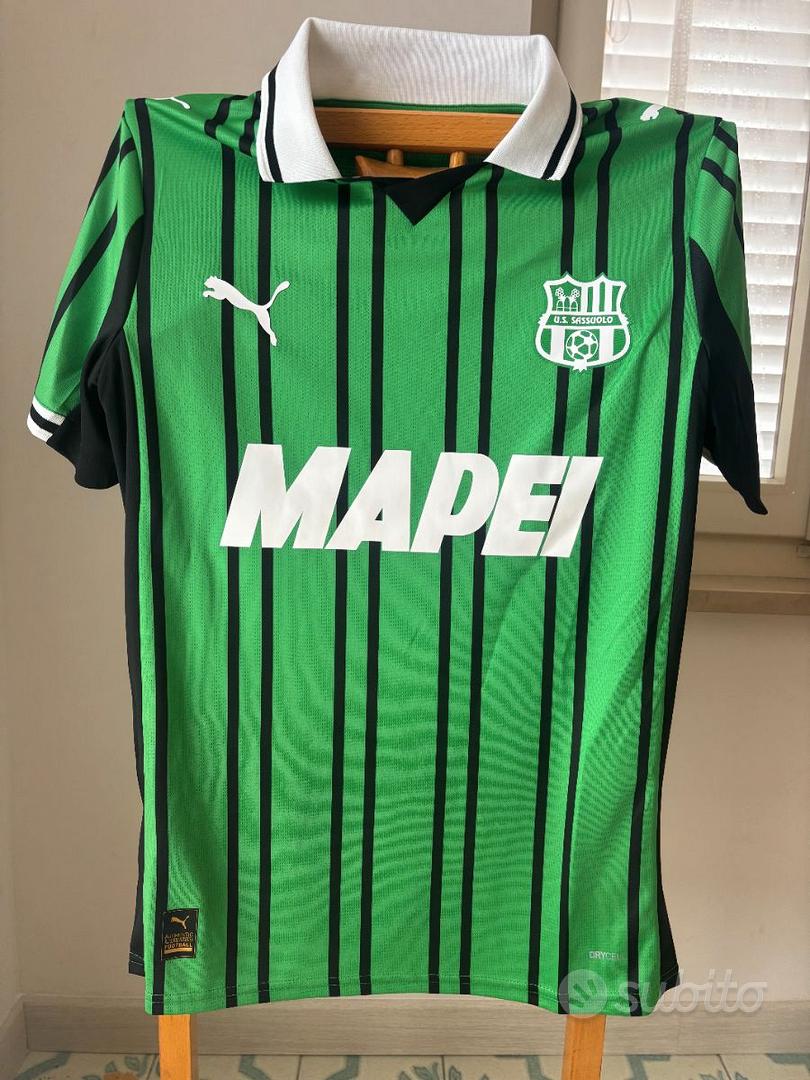 7160 KAPPA SASSUOLO MAGLIA GARA THIRD M17 SERIE A 25 BERARDI MAGLIETTA