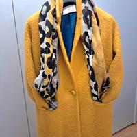 Cappottino donna giallo ocra M/L