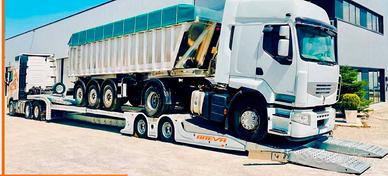 CARRELLONE 2 ASSI ALLUNGABILE RIBASSATO SEMI-RIMOR