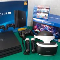 playstation 4 PRO + VISORE PSVR + CAMERA