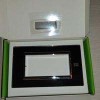 placca nera vetro simon urmet