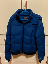 Giubbotto Woolrich  blu con campuccio