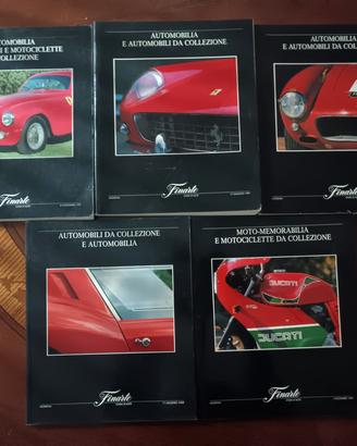 Lot di 5 libri automobili e motociclette. 