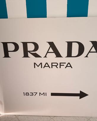 Quadro "Prada Marfa" su tela - Declea Collection