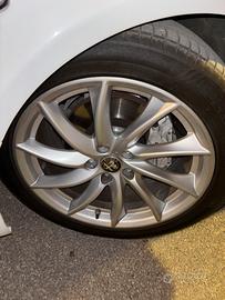 Cerchi alfa romeo con gomme 18