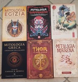 Lotto di libri sulla mitologia
