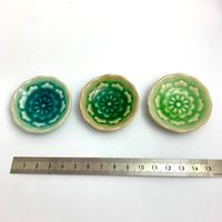 3 piccole ciotole giapponesi in ceramica, set