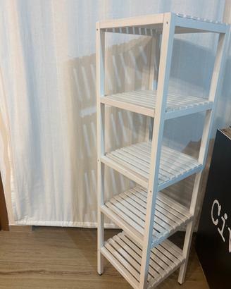 Scaffale bianco